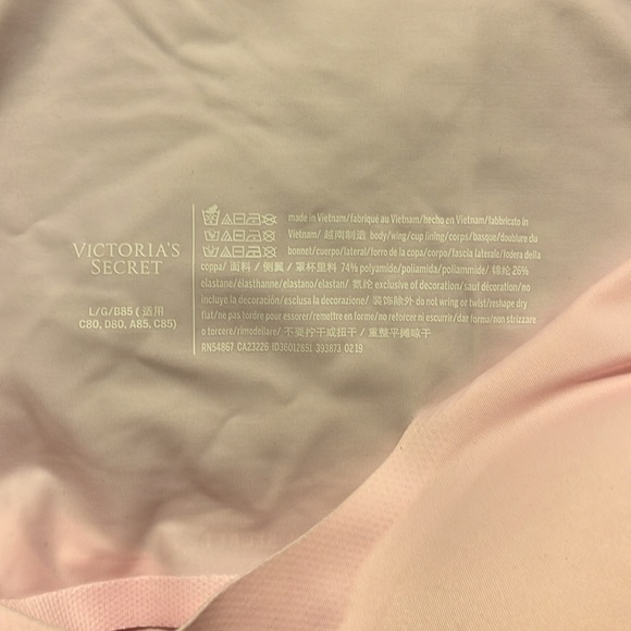 NWT Victoria’s Secret Pink Sports Bra Large - Picture 4 of 5